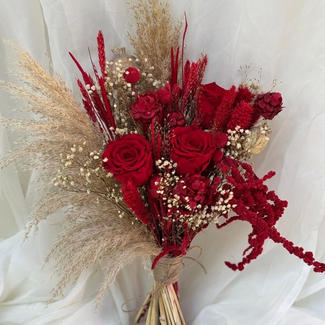 Kuru ve Şoklanmış Gelin Buketi